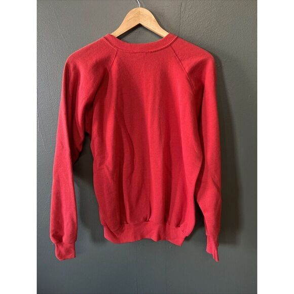 Vintage Ohio State Sweatshirt Men's Medium Red Crewneck Buckeyes 90s - Picture 4 of 4